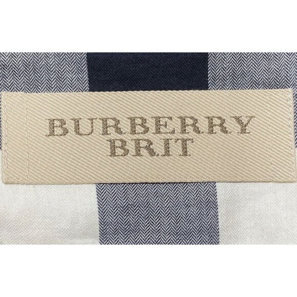 Burberry Brit Women’s Brown Motto Belted Jacket, Size 4 - Picture 5 of 9